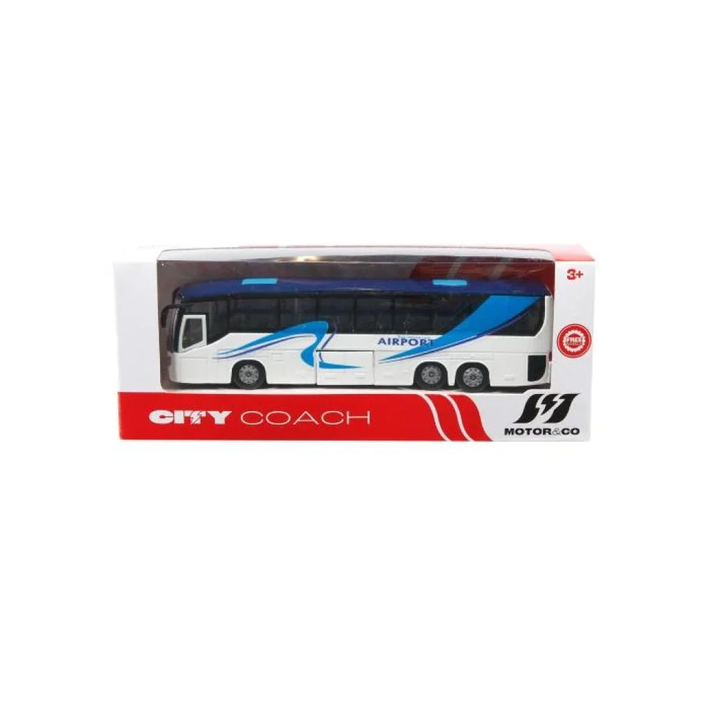 Motor & Co Small Metal Bus - 20 Cm