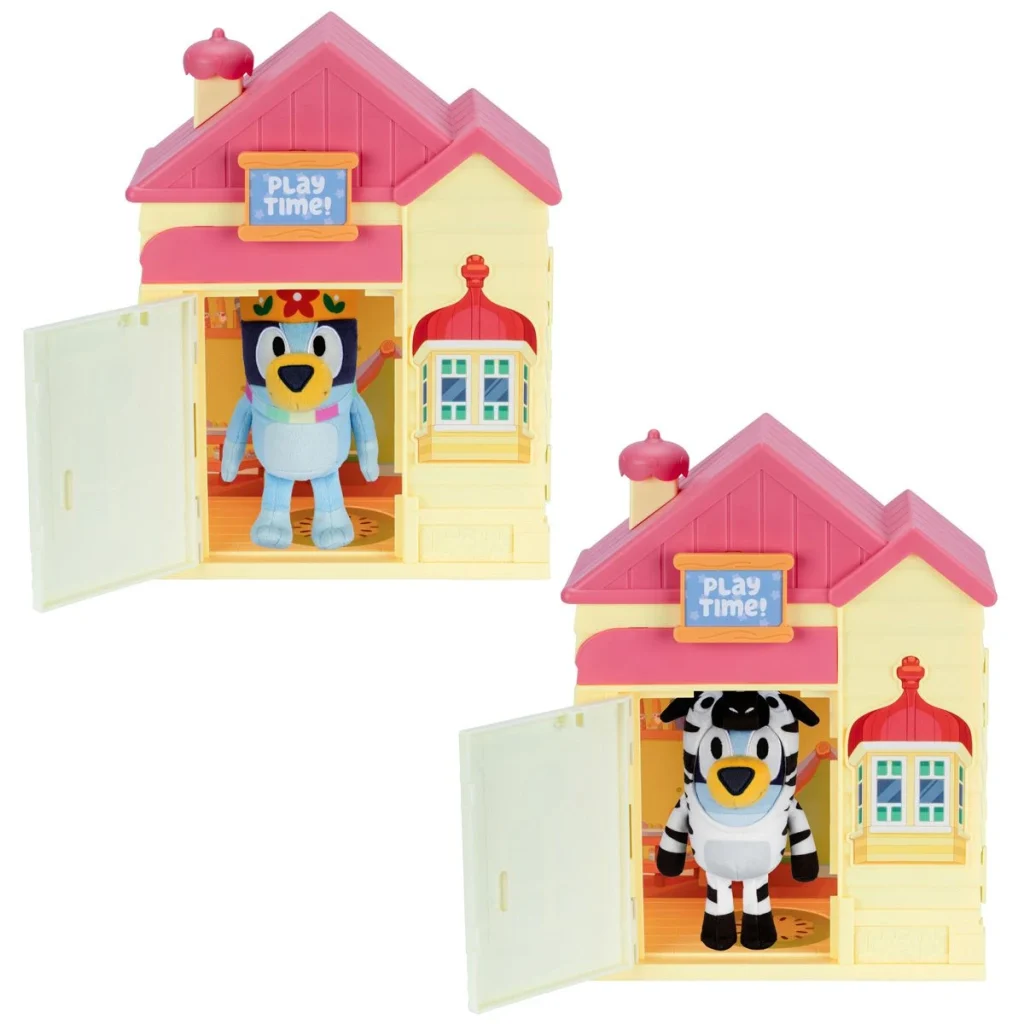 Bluey's Play Date Plush Surprise Playset