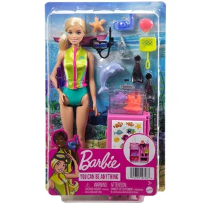 Barbie Marine Biologist Doll Playset
