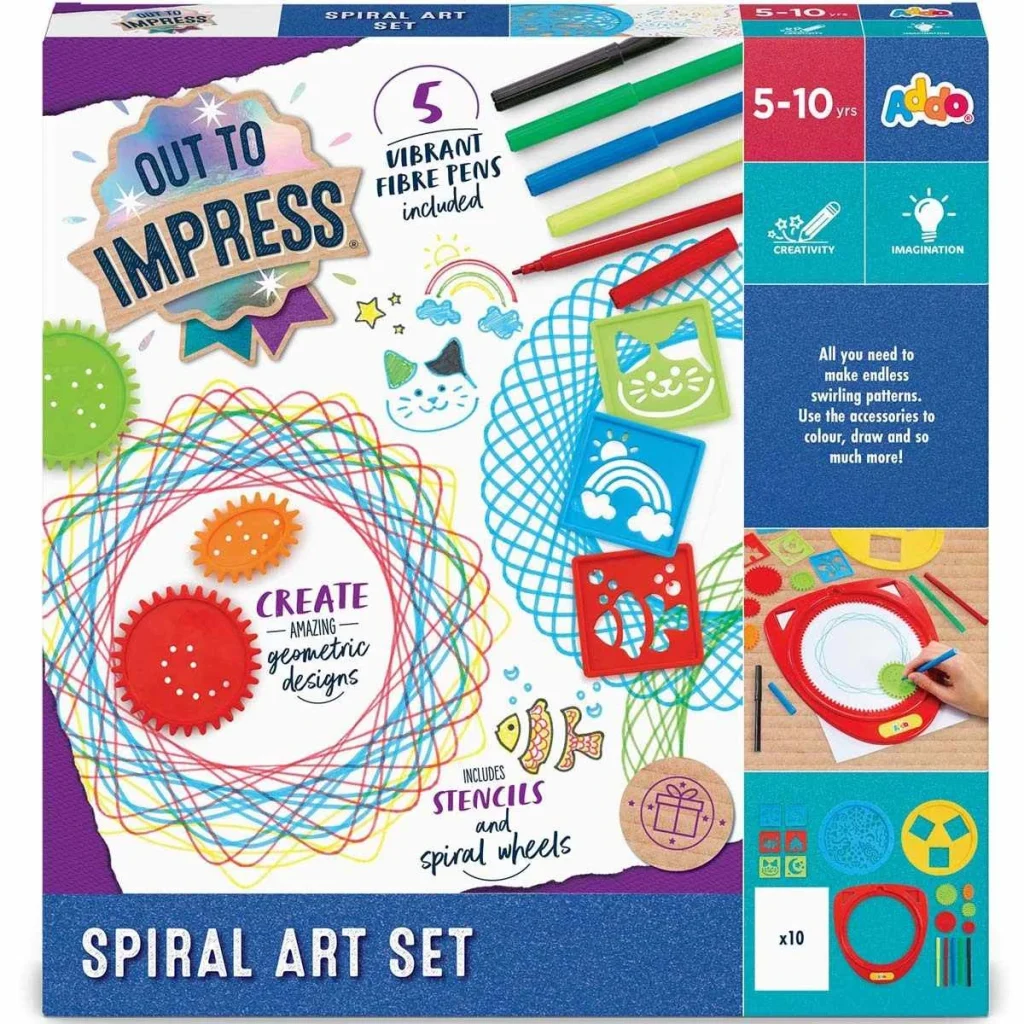Addo Out To Impress Spiral Art Craft Set