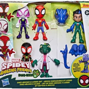 Hasbro Spidey & Friends Dino Heroes Figure Set