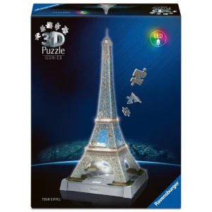 Ravensburger Puzzle 3D Lightup Eiffel Tower 235Pcs