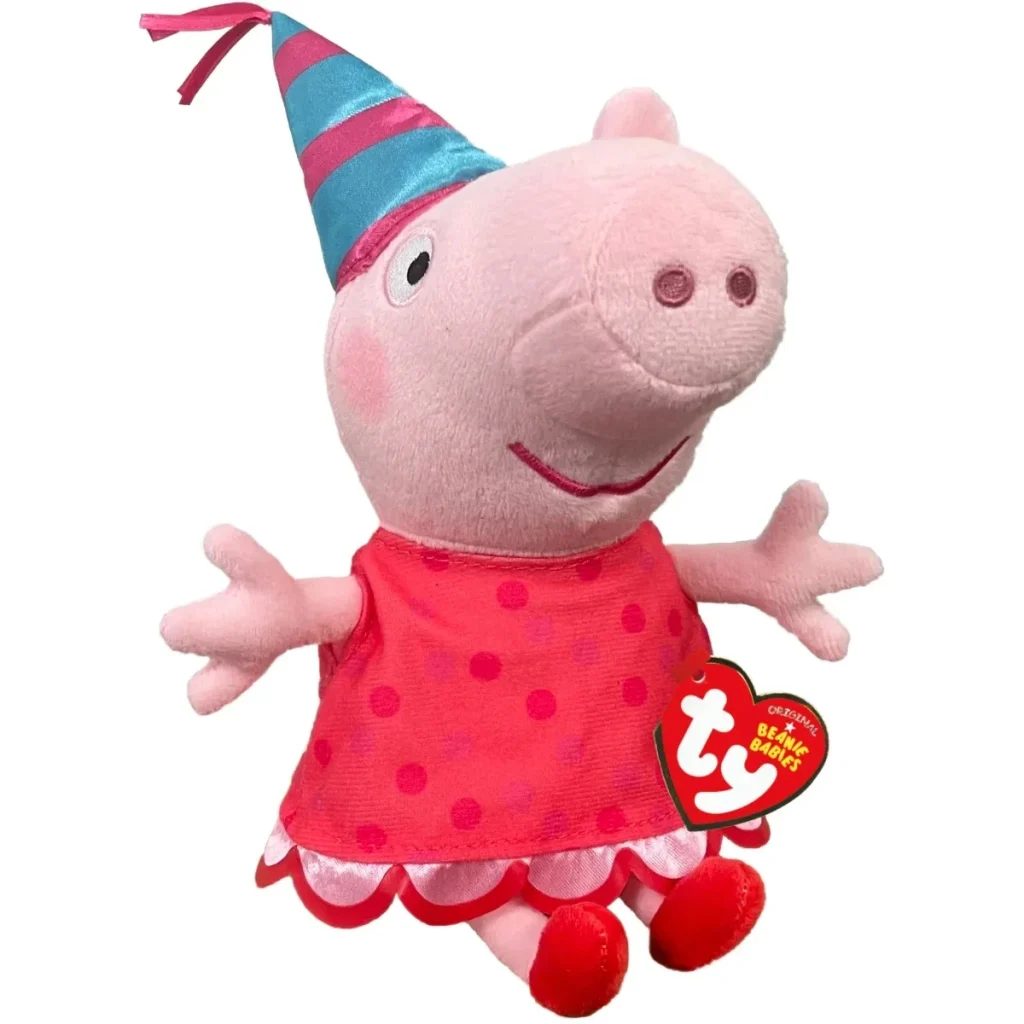 Ty Beanie Boos–Peppa Pig 20th Anniversary Soft Toy