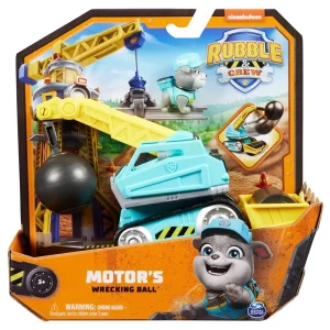 Paw Patrol Rubble & Crew Motor's Wrecking Ball Veh