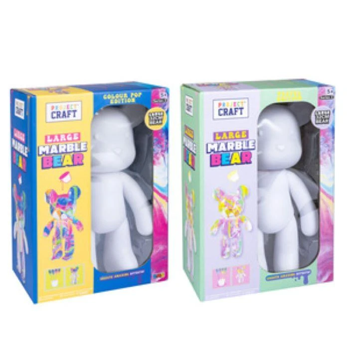 Large Marble Bear Paint Craft Set