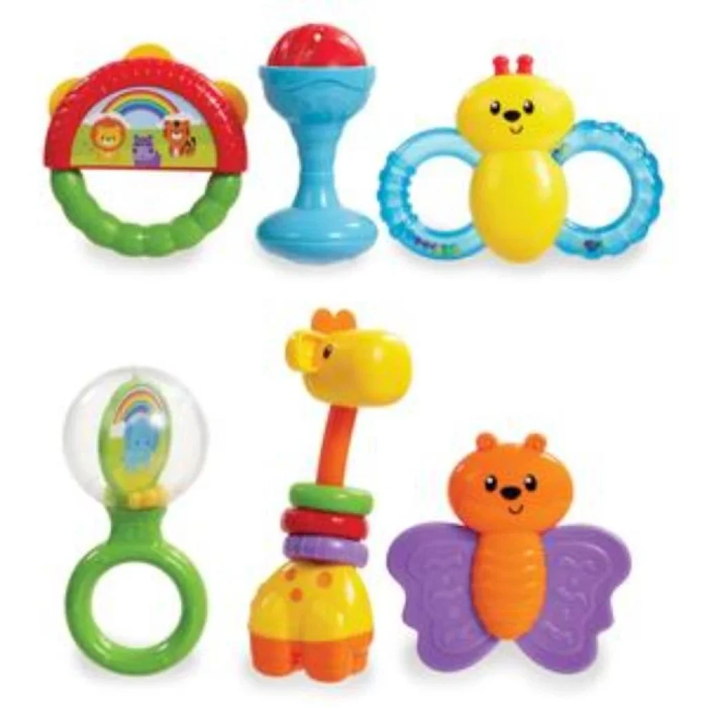 Addo Games Little Lot Baby's First Rattle Set