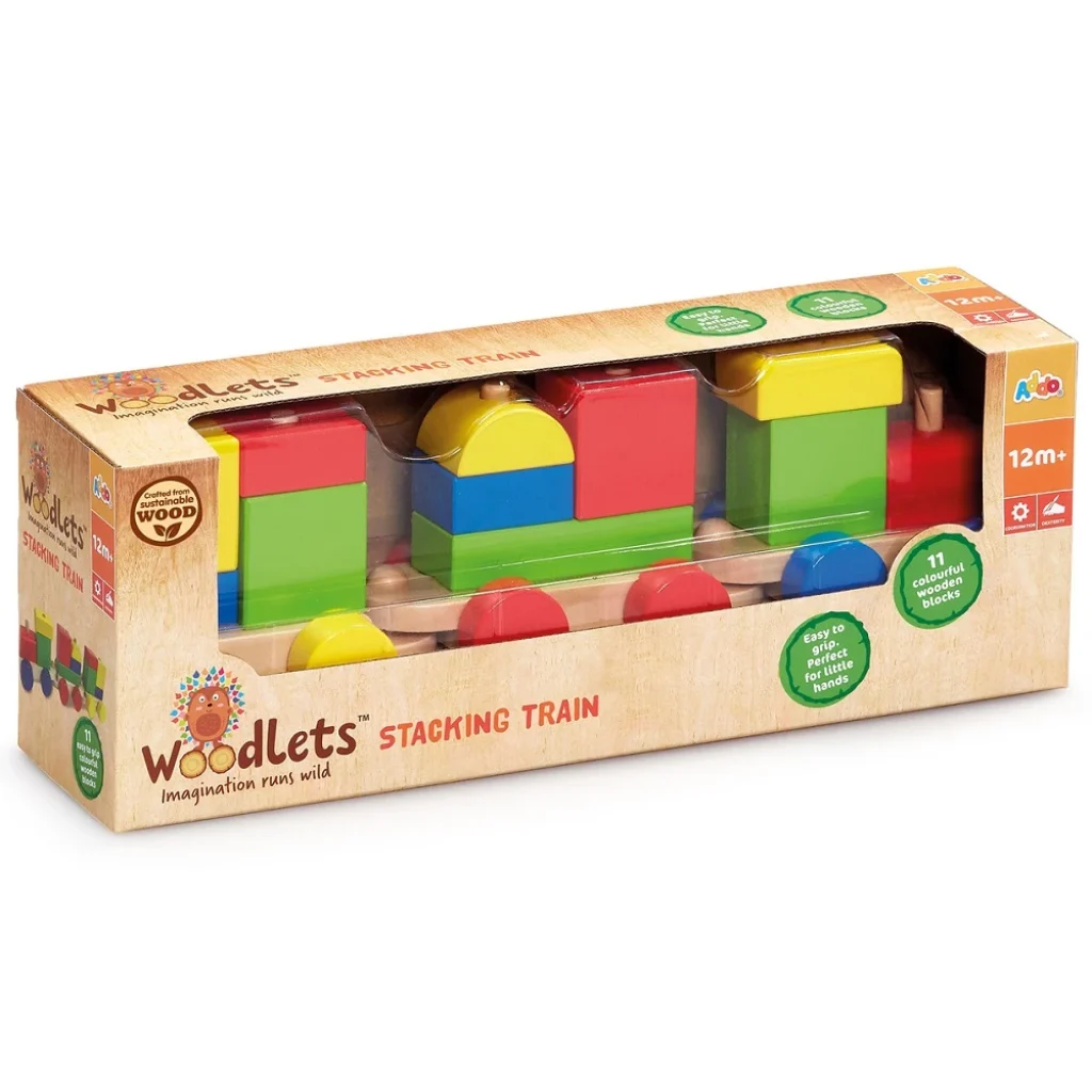 Woodlets Stacking Trains