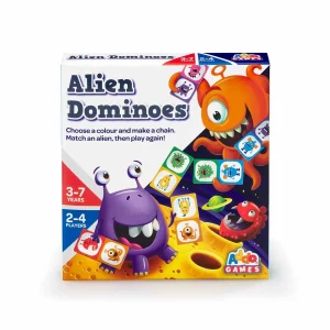 Addo Games Alien Dominoes Mini Card Game