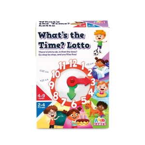 Addo Games What's The Time? Lotto Card Game