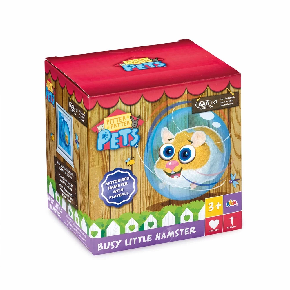 Pitter Patter Pets Busy Ltl Hamster Electronic Pet