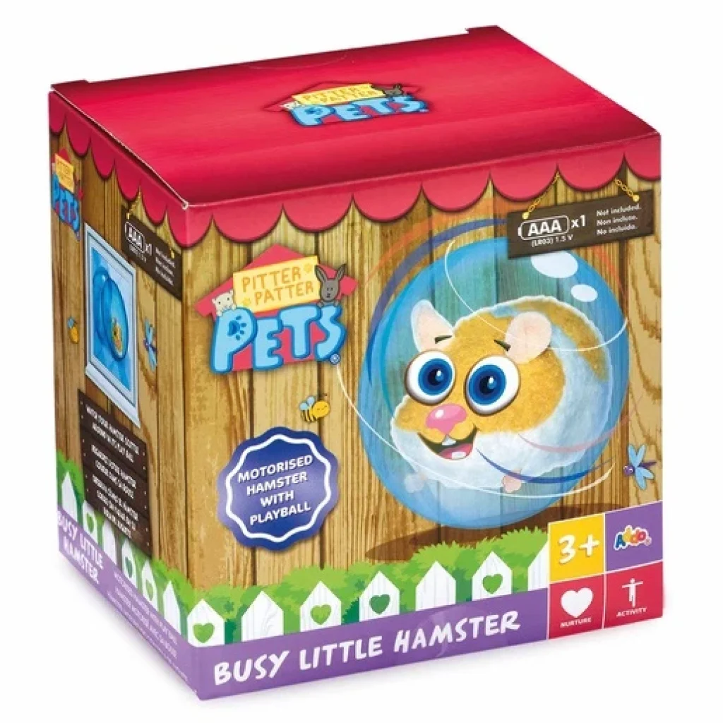 Pitter Patter Pets Little Hamster Electronic Pet