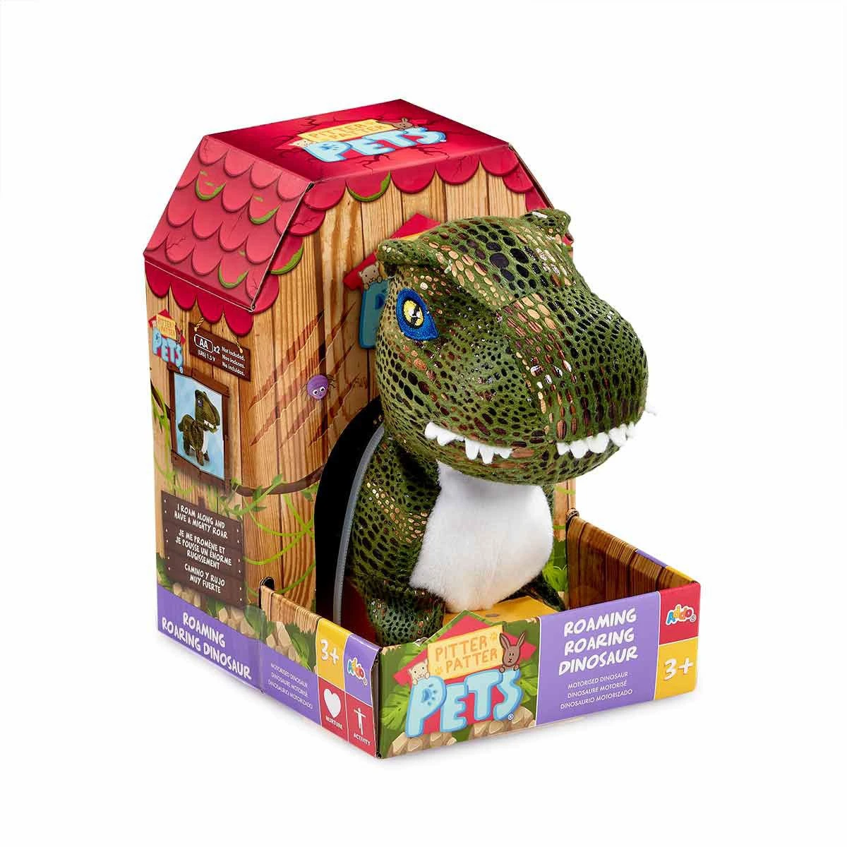 Addo Games Pets Roaring Dinosaur T-Rex Green