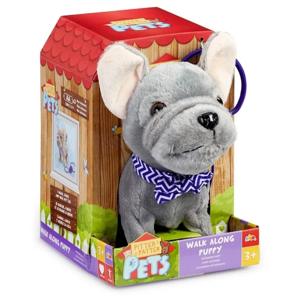 Addo Pitter Patter Pets Walk Along Frenchie Dog