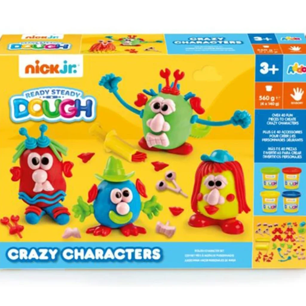 Nick Jr. Ready Steady Dough Crazy Characters Pset