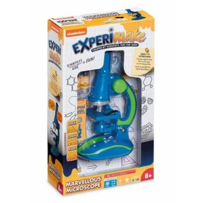 Addo Games Nickelodeon Experimake Microscope Blue