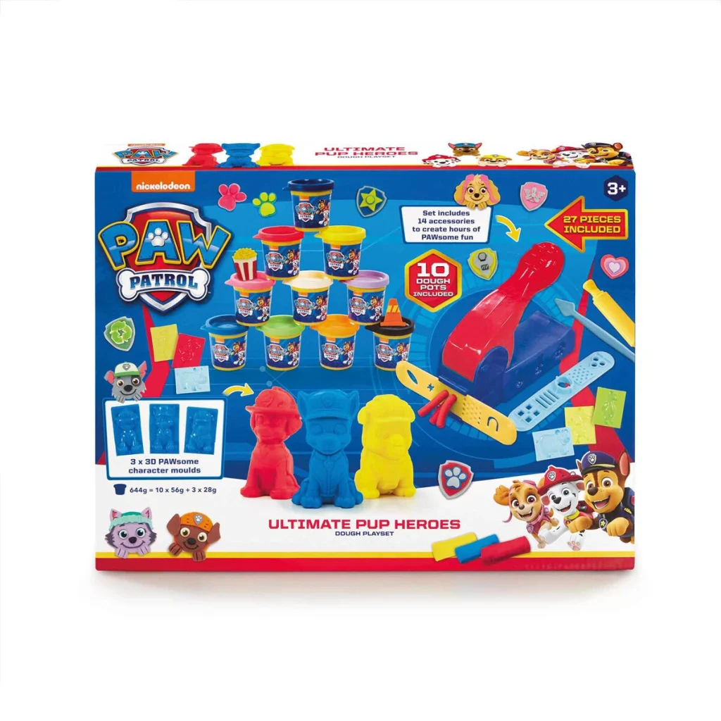 Nickelodeon Paw Patrol Pup Heroes Dough Play Set