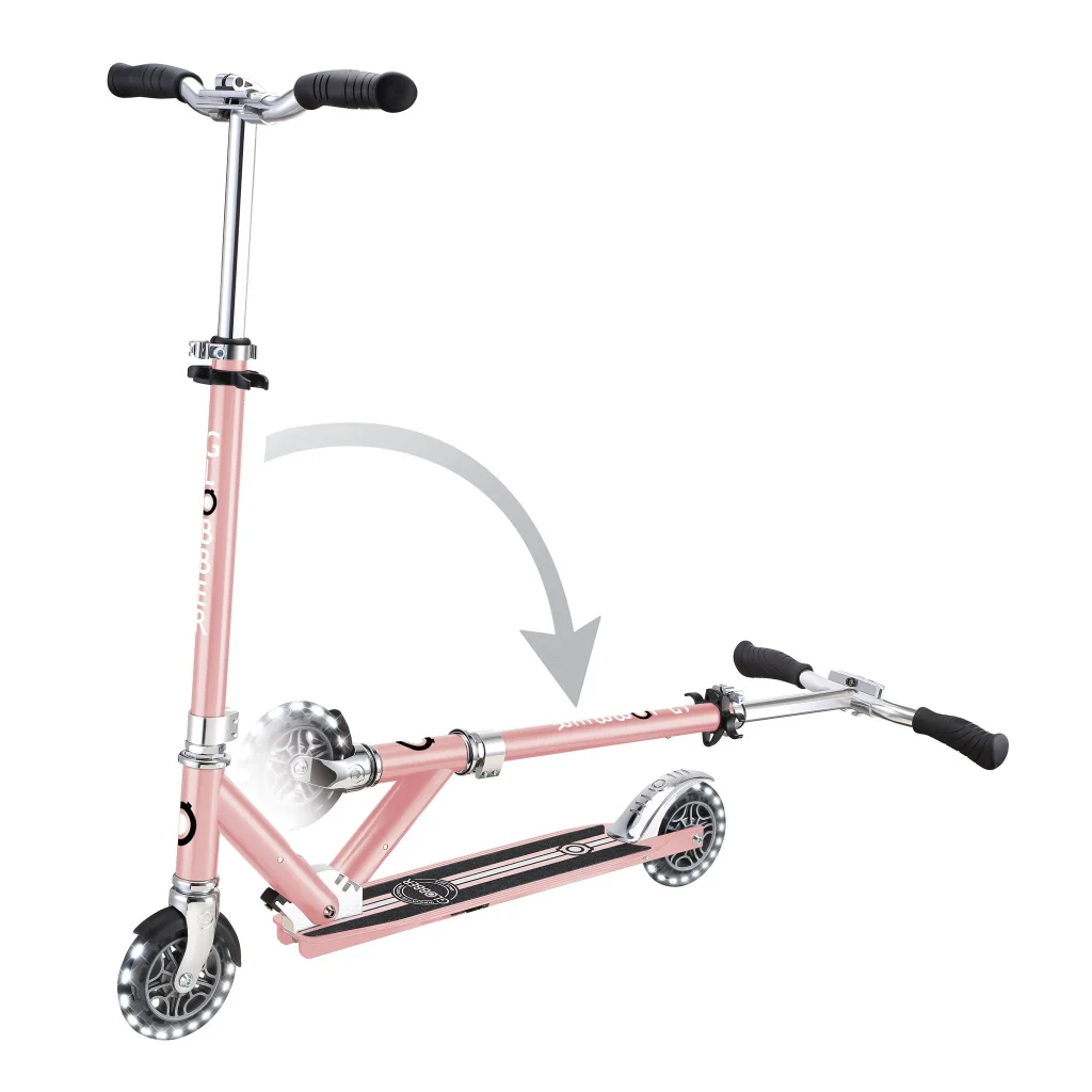 Globber Flow Element Lights Rose Gold