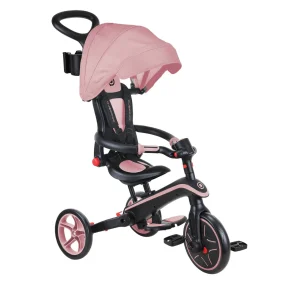 Globber Explorer Trike Foldable 4 n 1 - Pink