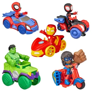 Spidey Set Figure & Assorted Vehicle