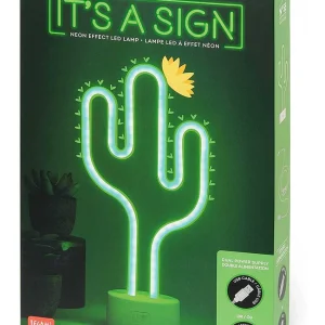 Neon Effect Led Lamp - Cactus