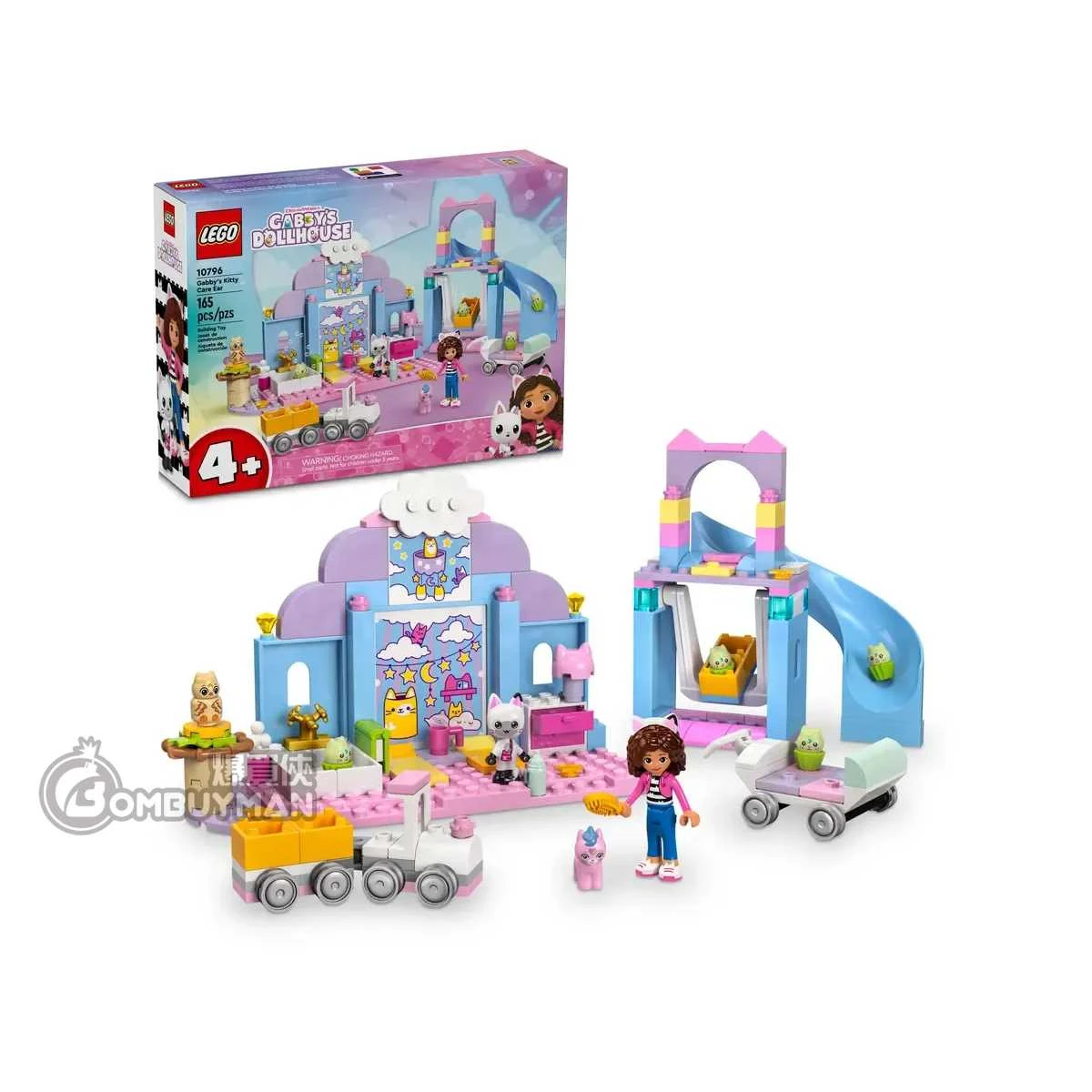 LEGO Gabby's Kitty Care Ear 165 Pcs