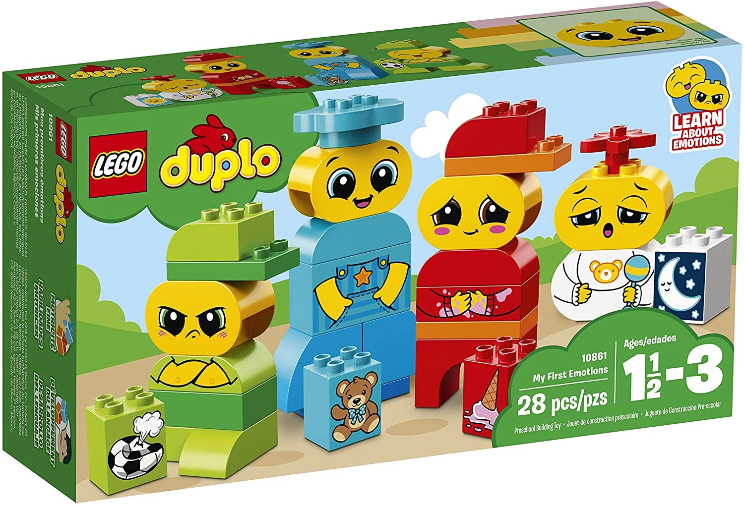 LEGO Duplo My First Emotions 28 Pieces