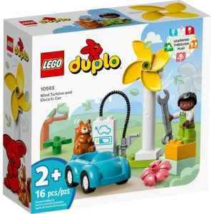 LEGO Duplo Wind Turbine and Electric Car 16 Pieces