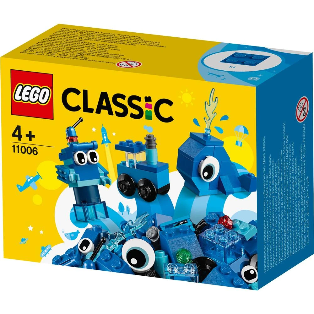 LEGO Classic Creative Blue Bricks 52 Pieces