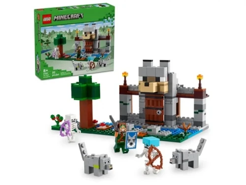 LEGO Minecraft The Wolf Stronghold 312 Pcs