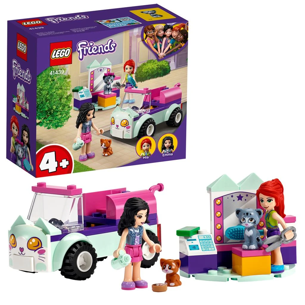 LEGO Friends Cat Grooming Car 60 Pieces