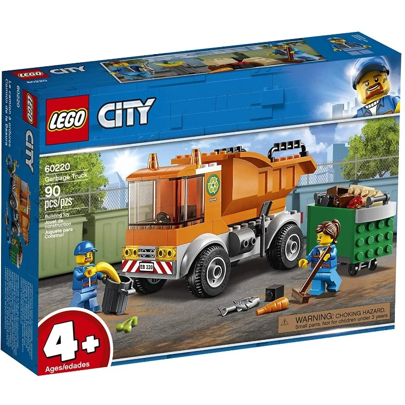 LEGO City Vehicles Garbage Truck 90 Pieces
