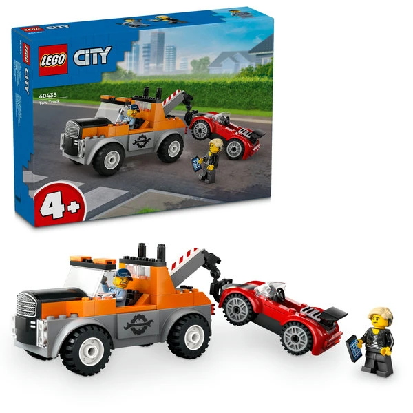 LEGO City Tow Truck and Sports Car Repair 101 Pcs