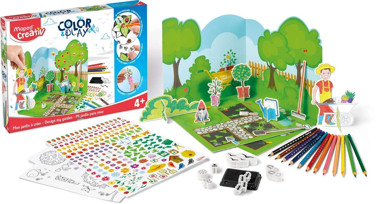 Maped Creativ - Design My Garden Color And Play