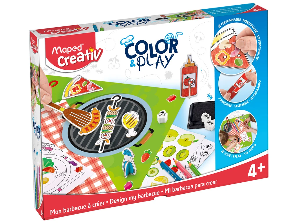 Maped Creativ - Design My Barbecue Color And Play