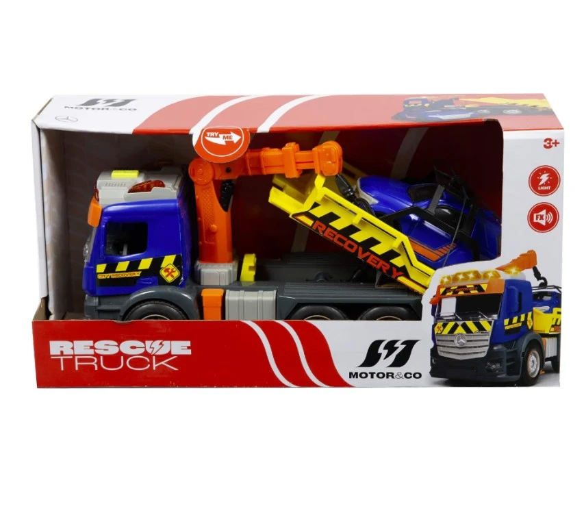 Car Rescue Truck Playset