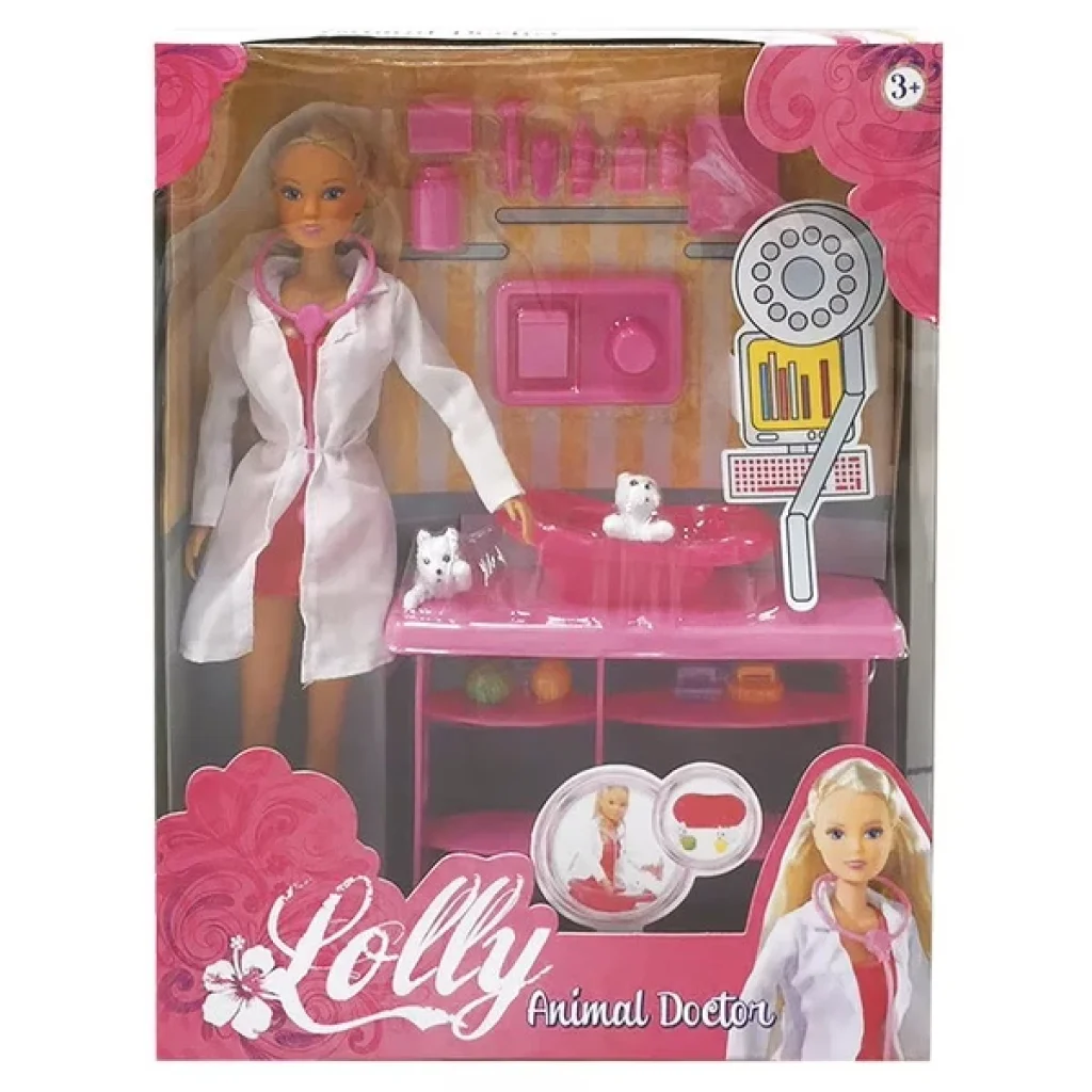 Lolly Vet Clinic Doll and Accessories