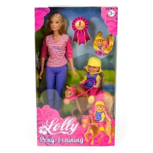 Lolly Doll With Lolly Kid & Pony