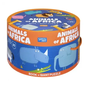 Round Boxes - Animals of Africa