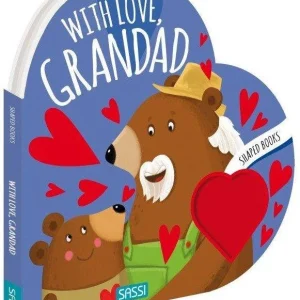 Shaped Books With Love, Grandad