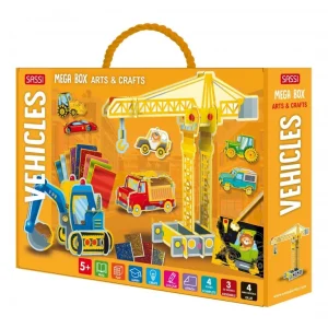 Mega Box Arts & Crafts - Vehicles