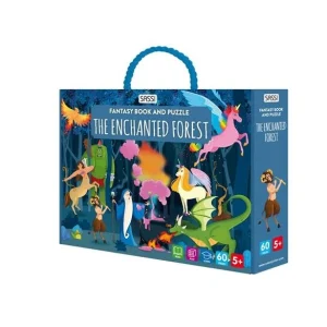 Fantasy Book & Puzzle - The Enchanted Forest