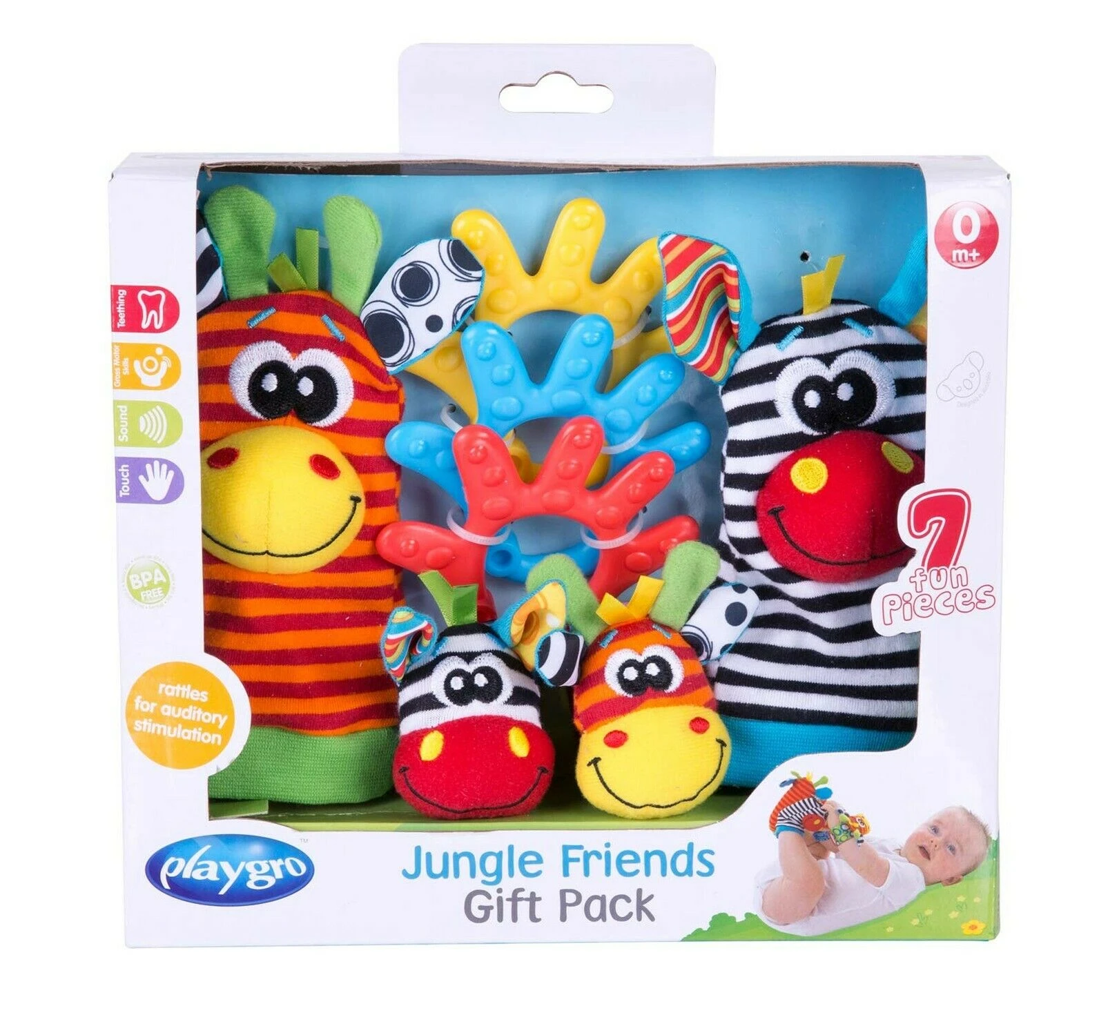 PLAYGRO JUNGLE FRIENDS GIFT PACK