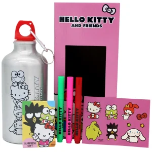 Hello Kitty Decorate Your Own Water Bottle Set