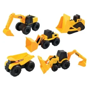 Construction Trucks Yellow Set Of 5 Pieces