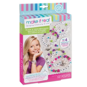 Make It Real Block N Rock Charm Bracelets Set