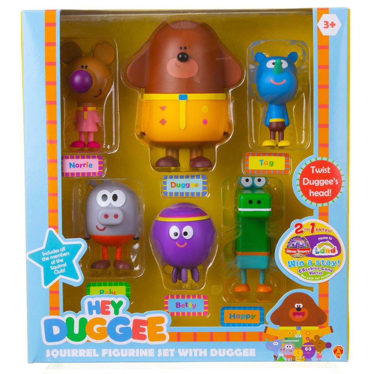 Squirrel Figurine Set With Duggee