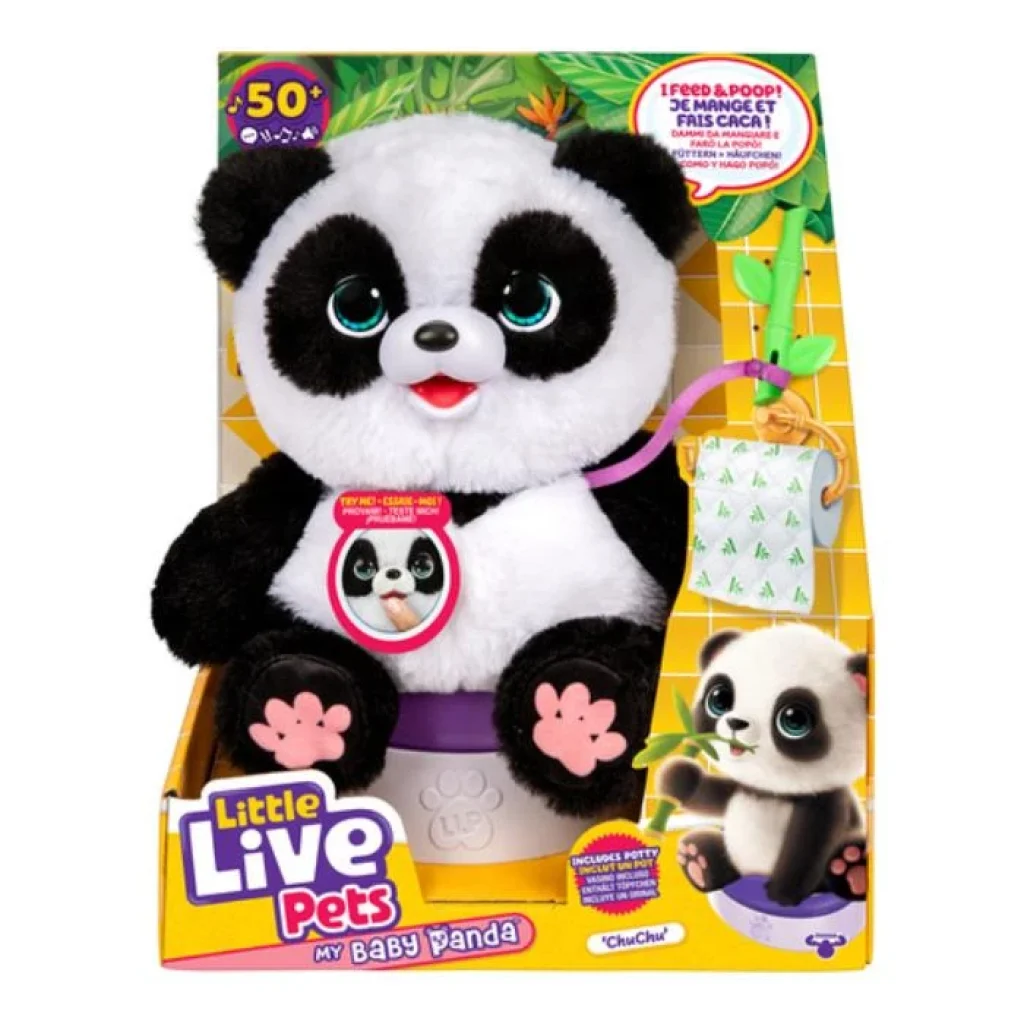 Little Live Pets My Baby Panda Chu Chu Electronic