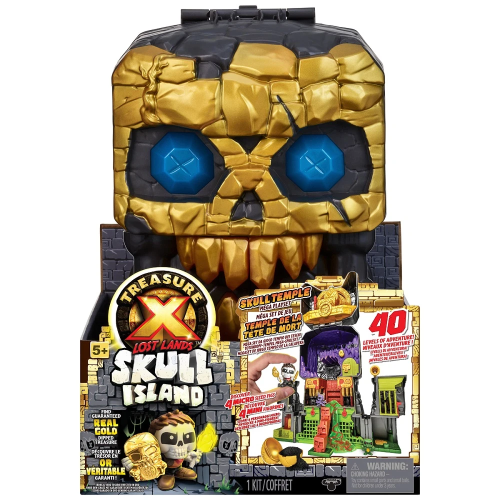 Treasure X Skull Island - Skull Temple Mega P/set