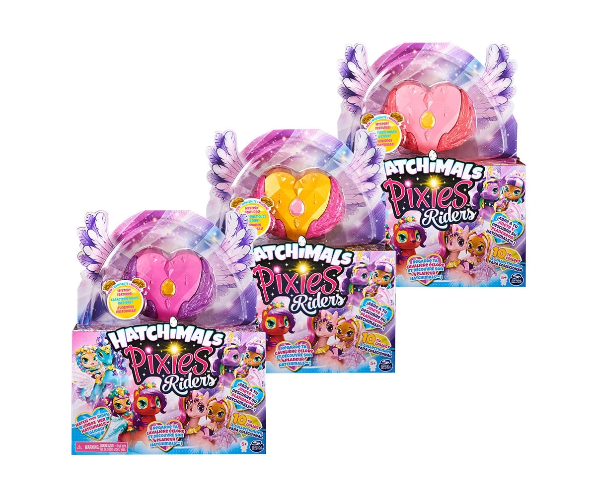 Hatchimals Pixies Riders Mys Figures (Styles Vary)