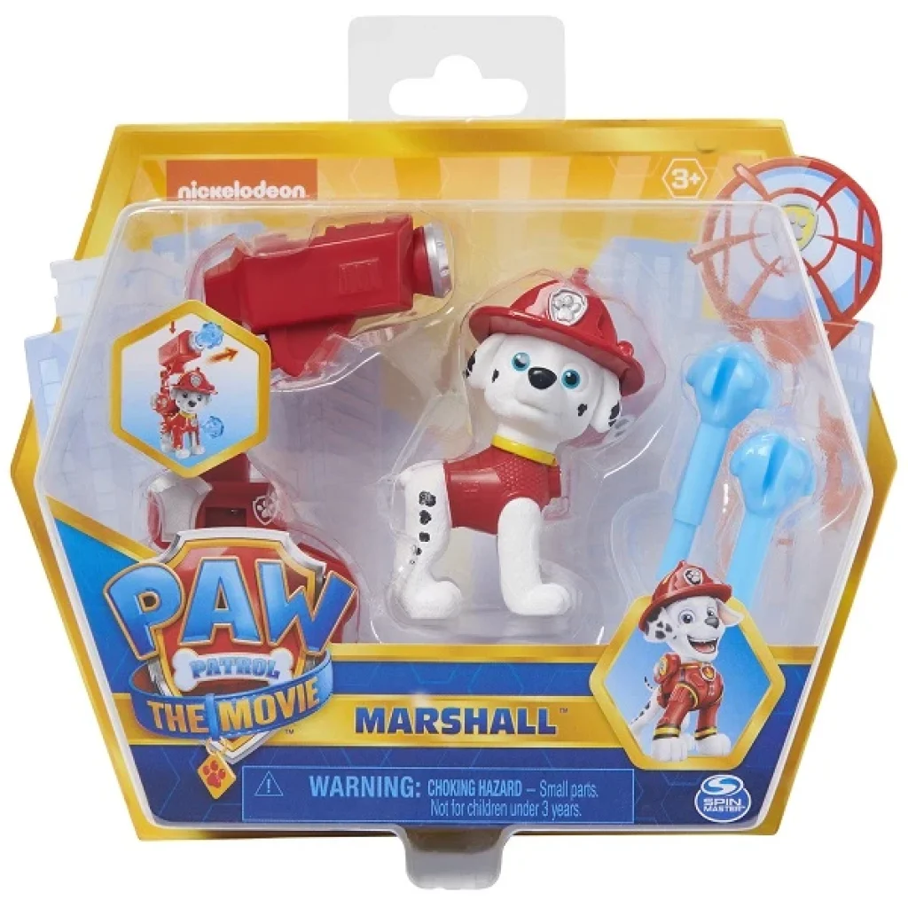 Paw Patrol The Movie Hero Marshall Figure Playset